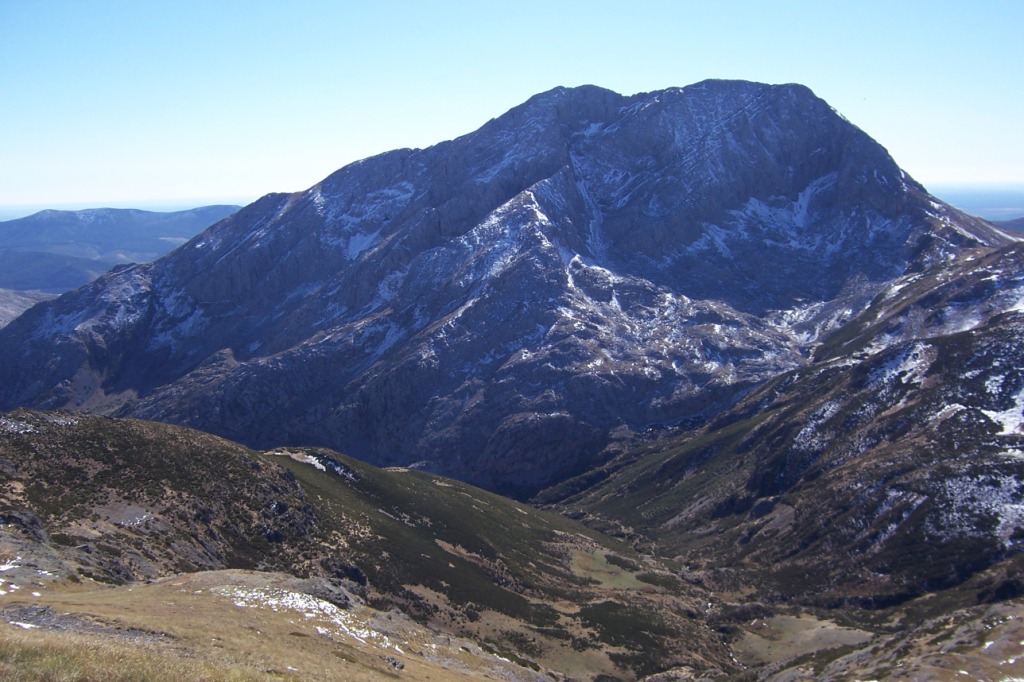 Norte del Espigüete desde el Pico Murcia. Foto: PabloFR