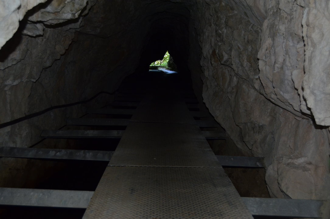 Primer tunel que se atraviesa integro. Foto:PabloFR